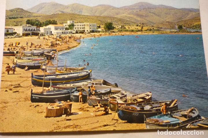 Postales: POSTAL LLANSA PLAYA DEL PUERTO CIRCULADA CM - Foto 1