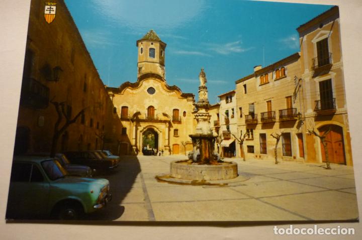 Postales: POSTAL SANTES CREUS.-PLAZA S.BERNARDO CM