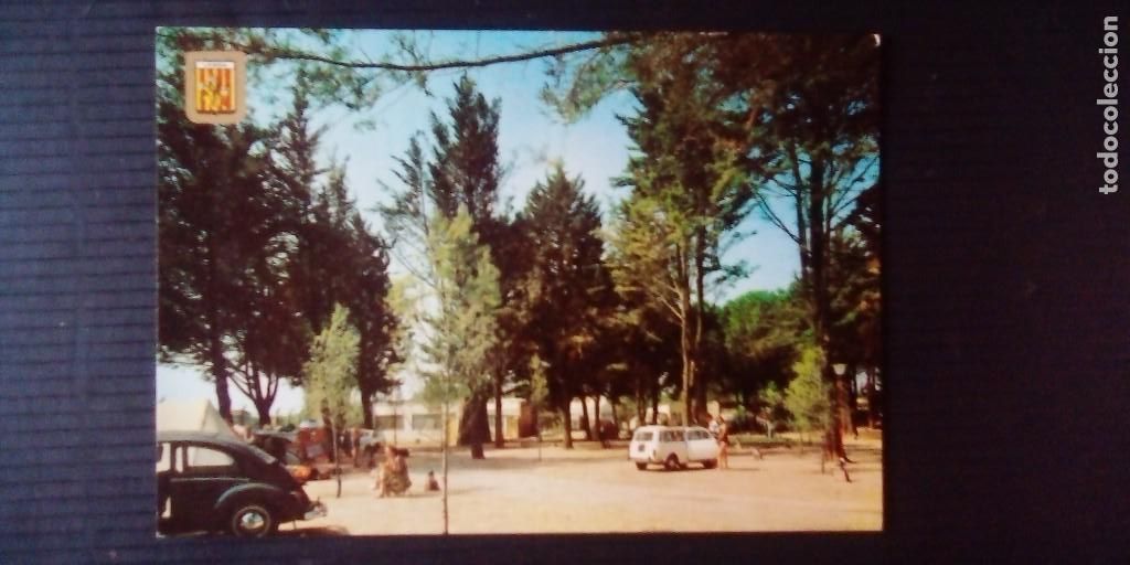 Postales: L&eacute;rida-Parque municipal.Camping.
