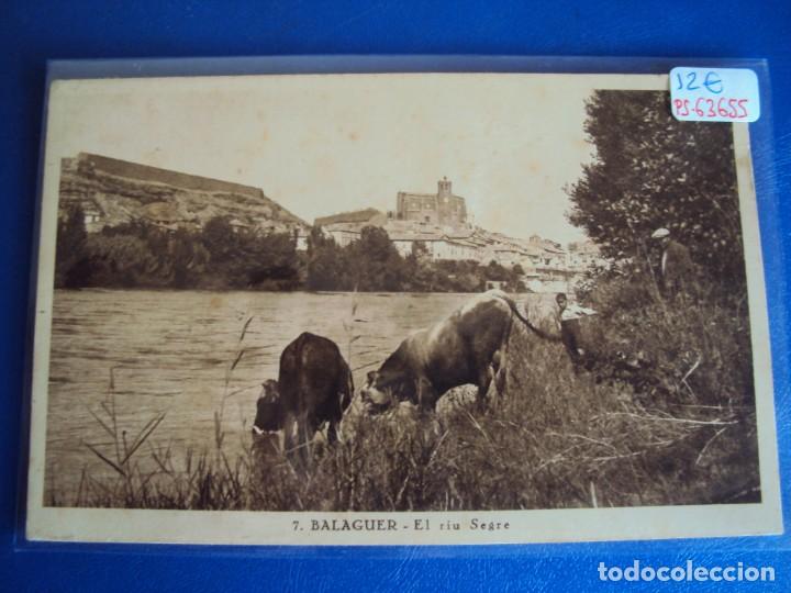 Postales: (PS-63655)POSTAL DE BALAGUER-EL RIU SEGRE