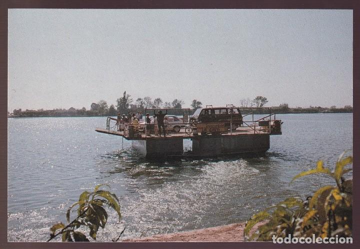 Postcards: Deltebre. *Transbordador Arques* Foto *Silago* Nueva.