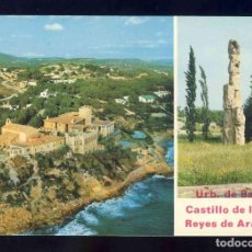 Postales: POSTAL DE RODA DE BERÀ: CASTELL DELS REIS D'ARAGÓ. 2 VISTES (RAYMOND 2)
