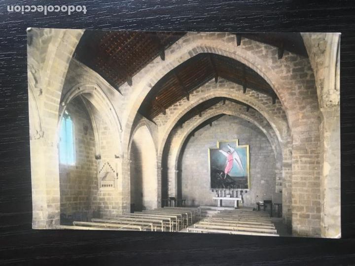 Postales: Montblanc Montblanch - Postal Interior de la iglesia de San Miguel - coloreada