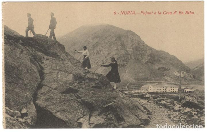 Postcards: POSTAL - NURIA - PUJANT A LA CREU D' EN RIBA, N&ordm; 6 SIN CIRCULAR.