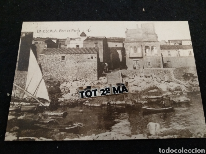 Postales: Postal La Escala, Port de perris. Thomas - Foto 1