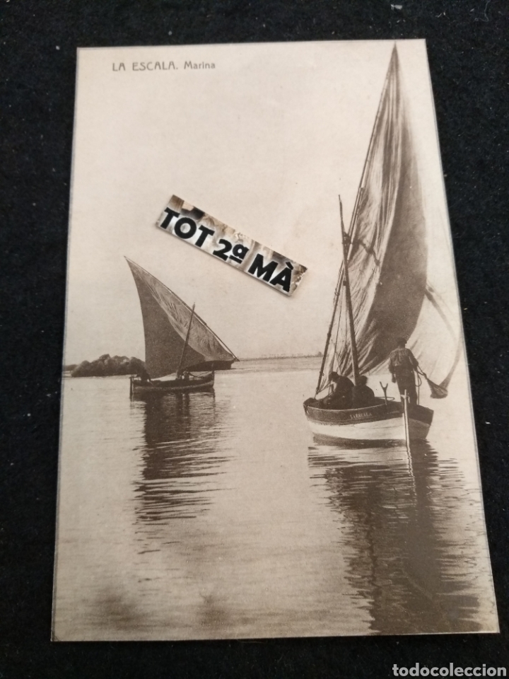 Postales: Postal La Escala, Marina. Thomas - Foto 1