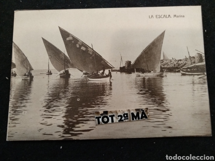 Postales: Postal La Escala, Marina. Thomas - Foto 1