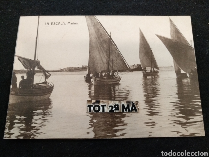 Postales: Postal La Escala, Marina. Thomas - Foto 1