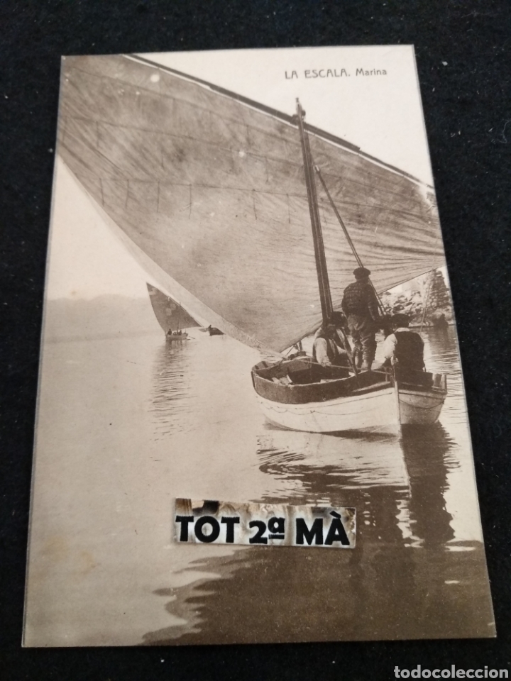 Postales: Postal La Escala, Marina. Thomas - Foto 1
