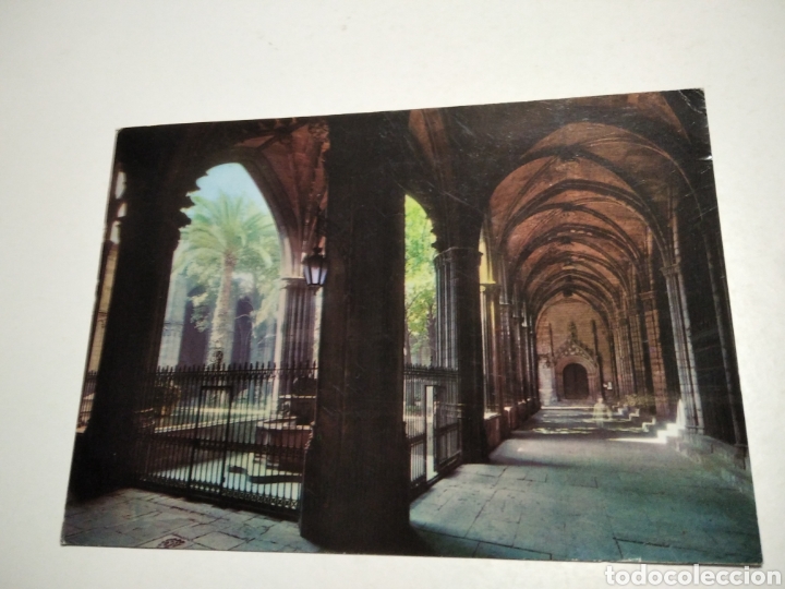 Postales: Postal Barcelona Catedral claustro - Foto 1