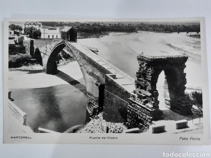Postales: Postal de Martorell. Puente del Diablo. - Foto 1