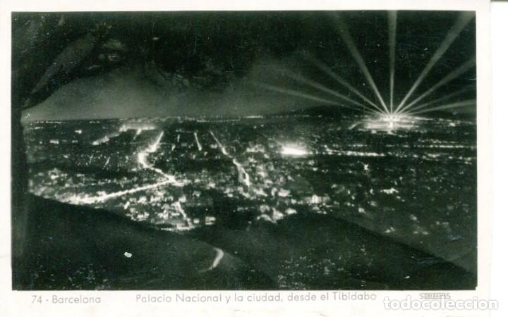 Postales: BARCELONA-NOCTURNO LA CIUDAD DESDE EL TIBIDABO-SOBERANAS