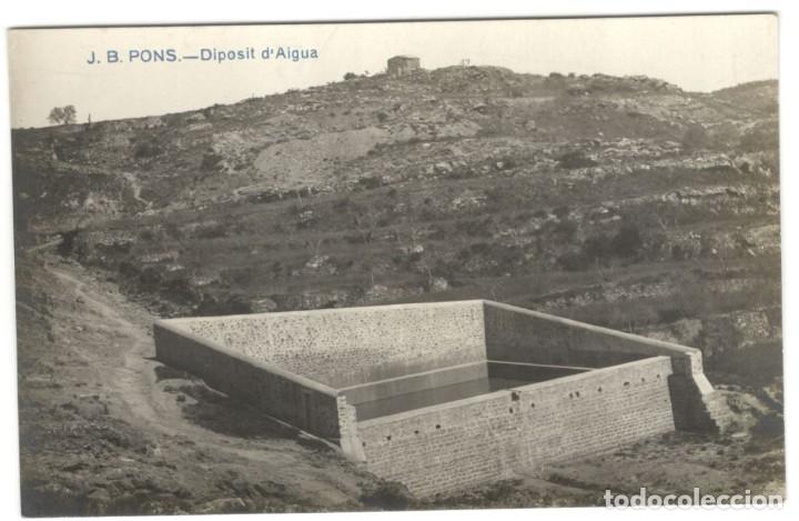 Cartoline: POSTAL FOTOGRAFICA - PONS - DIPOSIT D'AIGUA. J.B. JOSEP BOIXADERA.