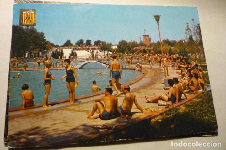 Postales: postal lerida .-parque municipal .-piscinas basses alpicat