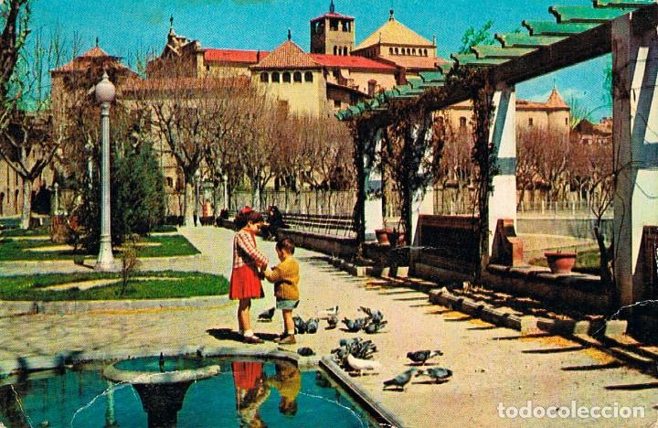 Postales: VICH, PARQUE BALMES Y CATEDRAL, EDICIONES AGATA - Foto 1