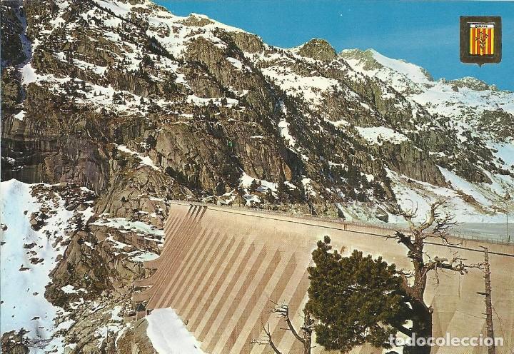 Postales: Vall de Boh&iacute;. Presa y Lago Cavallers. 5760. Entre 1960 1970. 10x15 cm. Buen estado. Postal.
