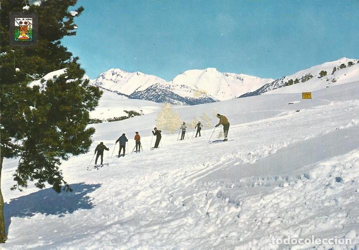 Postales: Baqueira. Valle de Ar&aacute;n. 1982. Las pistas de esqu&iacute;. Entre 1960 1970. 10x15 cm. Buen estado. Postal.
