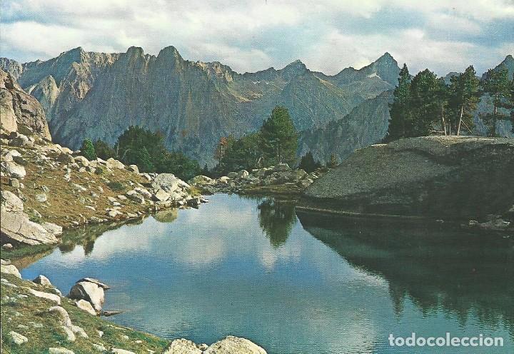 Postales: El Pallars. Valle de Espot. Regi&oacute;n d'Amitges Pirineu catal&agrave;. Entre 1960 1970. 10x15 cm. Postal.