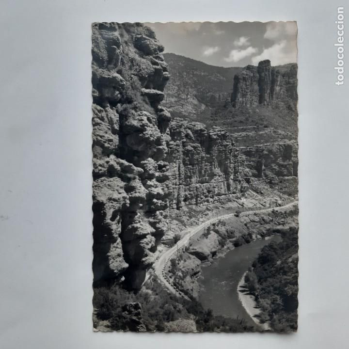 Postales: ANTIGUA POSTAL PALLARS LERIDA DESFILADERO COLLEGATS RIO NOGUERA PALLARESA P90