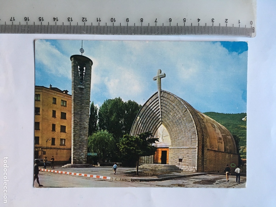 Postales: POSTAL. PONT DE SUERT. PIRINEO CATAL&Aacute;N. IGLESIA. EDICIONES ARRIBAS.