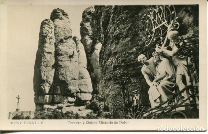 Postales: MONTSERRAT-TERCERO Y QUINTO MISTERIO DE DOLOR