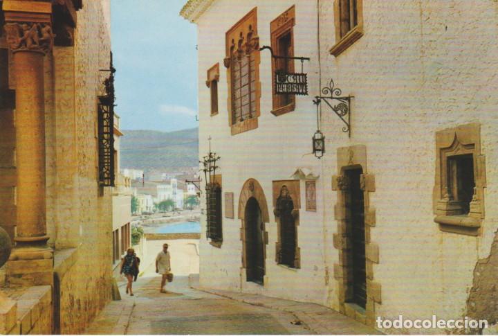 Postales: (164) SITGES. UNA CALLE ... SIN CIRCULAR - Foto 1