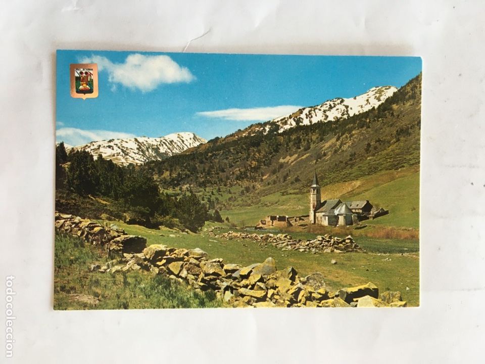 Postales: POSTAL. VALL D&rsquo; ARAN. SANTUARIO DE NTRA. SRA. DE MONTGARRI. EDICIONES FISA.