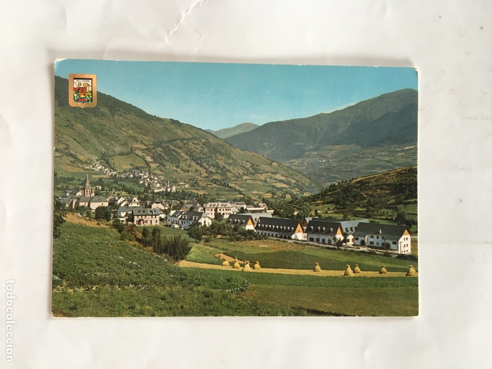 Postales: POSTAL. VALL D&rsquo; ARAN. VIELLA. VISTA GENERAL. EDICIONES FISA.