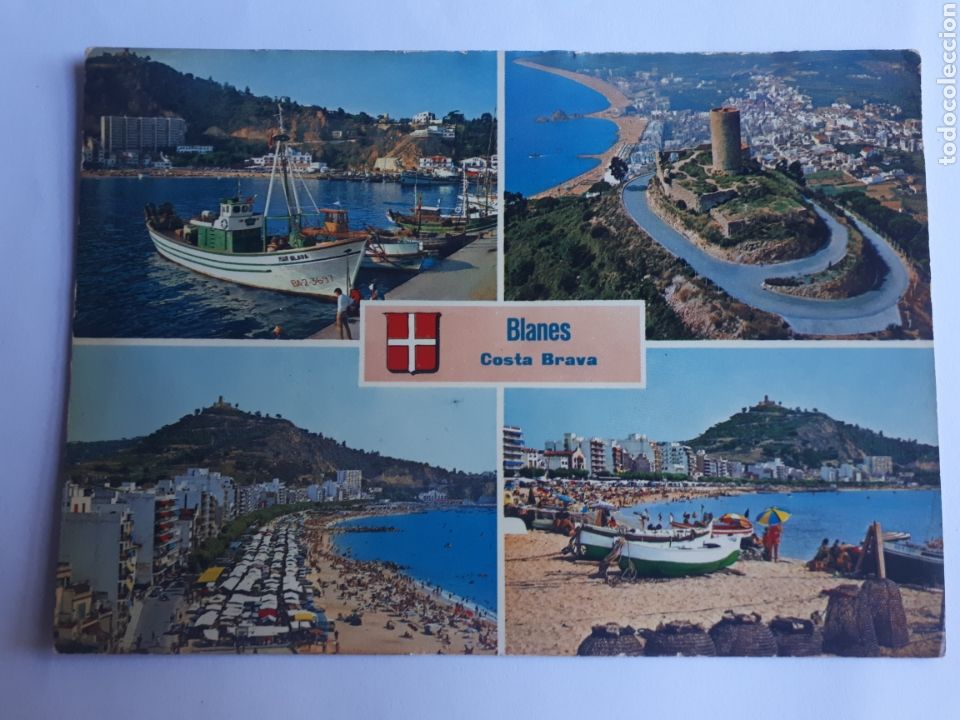 Postales: BLANES. POSTAL A&Ntilde;OS 70 - Foto 1
