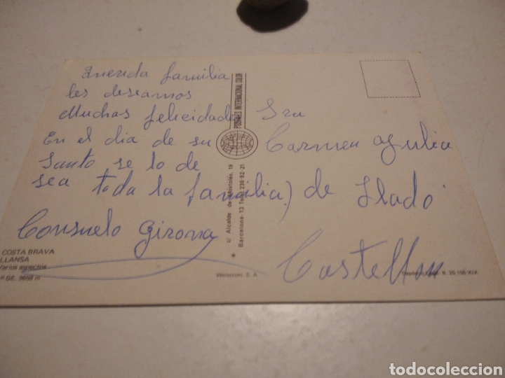 Postales: Postal llansa - Foto 2