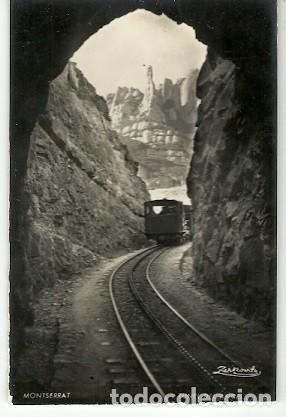 Postales: ANTIGUA POSTAL MONTSERRAT TUNEL DEL ANGEL ZERKOWITZ