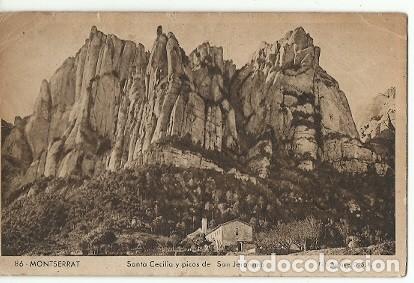Postkarten: ANTIGUA POSTAL 86 MONTSERRAT SANTA CECILIA Y PICOS DE SAN JERONIMO FOT JUNQUE OSB