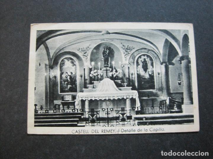 Postales: CASTELL DEL REMEY-DETALLE DE LA CAPILLA-HUECOGRABADO VELAZQUEZ-POSTAL ANTIGUA-(74.695)