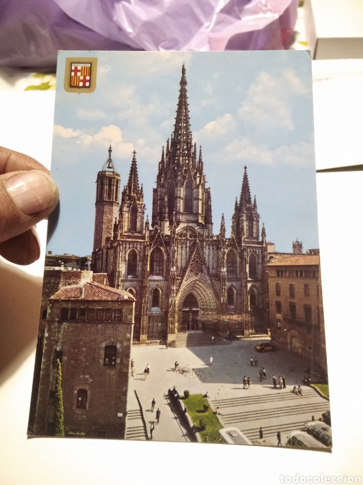 Postales: Postal Catedral Barcelona - Foto 1