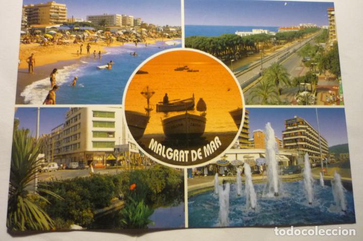 Postales: POSTAL MALGRAT DE MAR DIVERSOS ASPECTOS - Foto 1