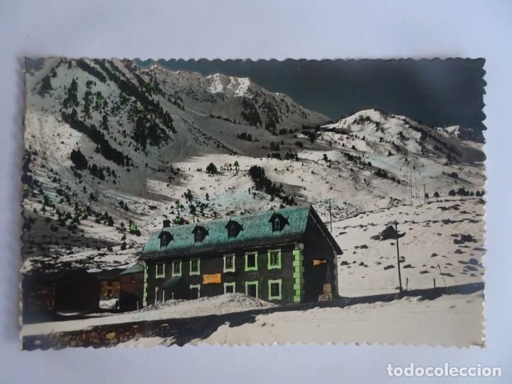 Postales: ANTIGUA POSTAL FOTOGR&Aacute;FICA, VALLE DE ARAN, REFUGIO ,VER FOTOS