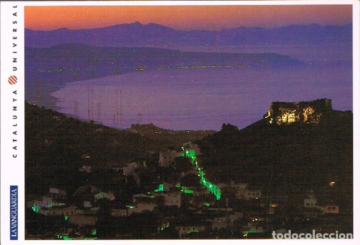 Postales: Vista nocturna desde Cap Begur, Editor. La Vanguardia n&ordm; 2
