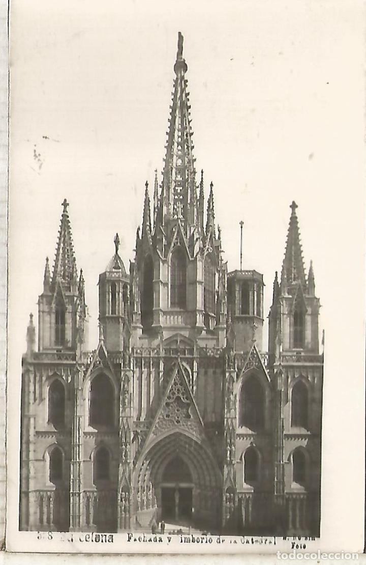 Postales: BARCELONA CATEDRAL ESCRITA - Foto 1