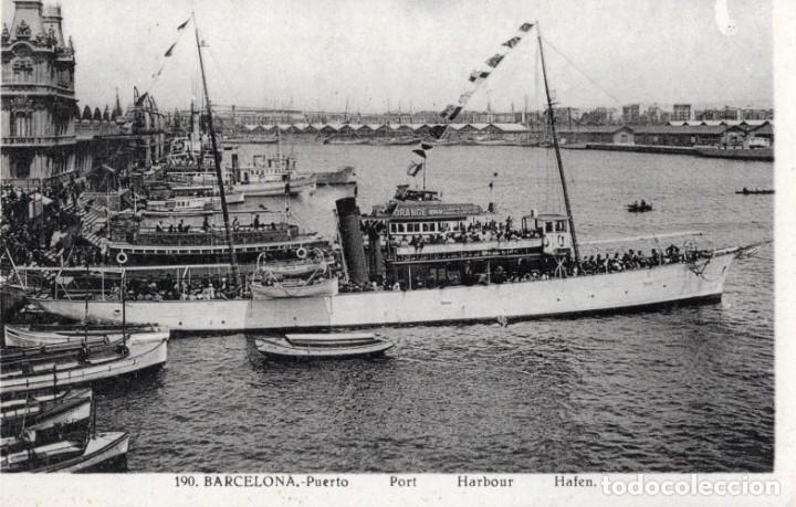 Postales: barcelona. 190 puerto - Foto 1