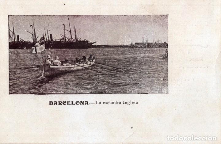 Postales: barcelona. la escuadra inglesa - Foto 1