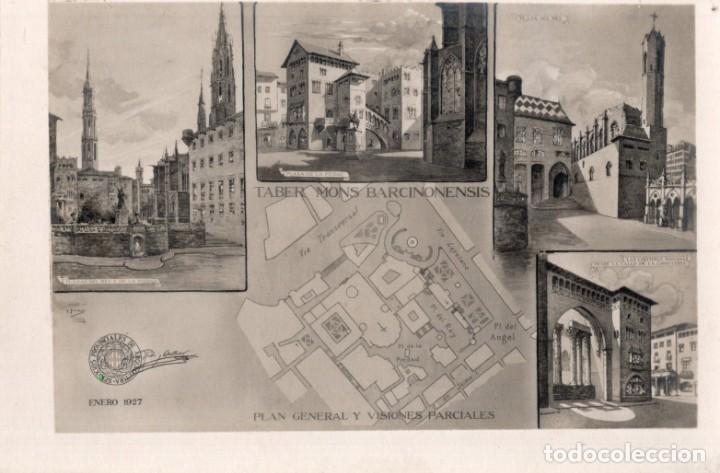 Postales: barcelona. plan general y visiones parciales - Foto 1