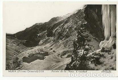 Postales: ANTIGUA POSTAL 3104 NURIA PIRINEO ORIENTAL FUENTE DE LA STMA TRINIDAD ZERKOWITZ