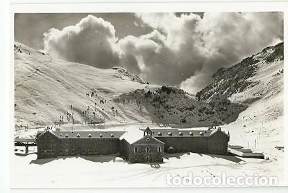Postales: ANTIGUA POSTAL NURIA PIRINEO ORIENTAL FACHADA NORTE DEL SANTUARIO ZERKOWITZ
