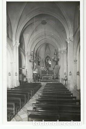 Postales: ANTIGUA POSTAL NURIA STA MARIA DE NURIA INTERIOR DE LA IGLESIA ZERKOWITZ