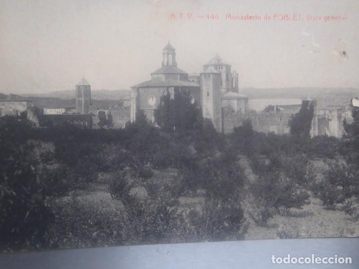 Postales: MONASTERIO DE POBLET - VISTA GENERAL