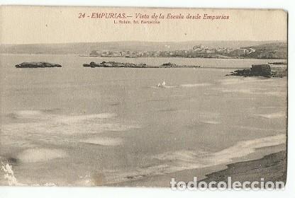 Postkarten: ANTIGUA POSTAL 24 EMPURIAS VISTA DE LA ESCALA DESDE EMPURIAS L ROISIN