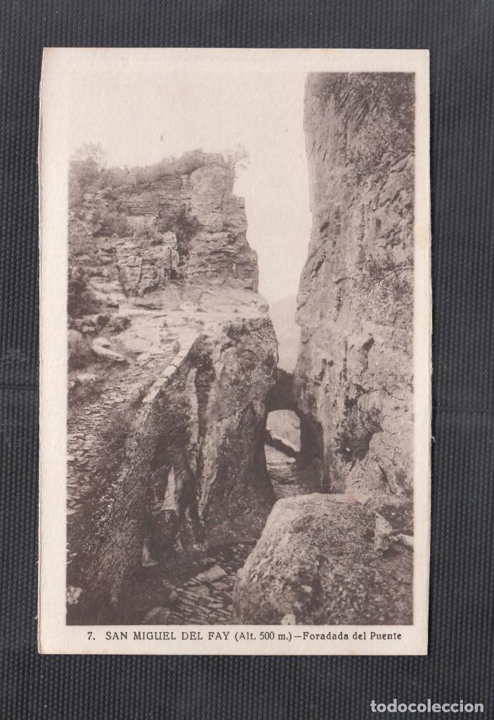 Postales: 7. SAN MIGUEL DEL FAY. FORADADA DEL PUENTE