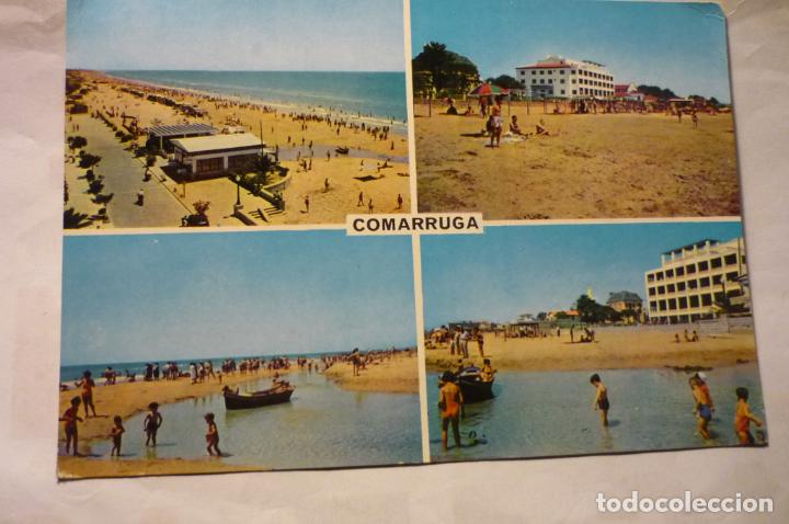Postales: POSTAL COMARRUGA VARIAS VISTAS-CIRCULADA