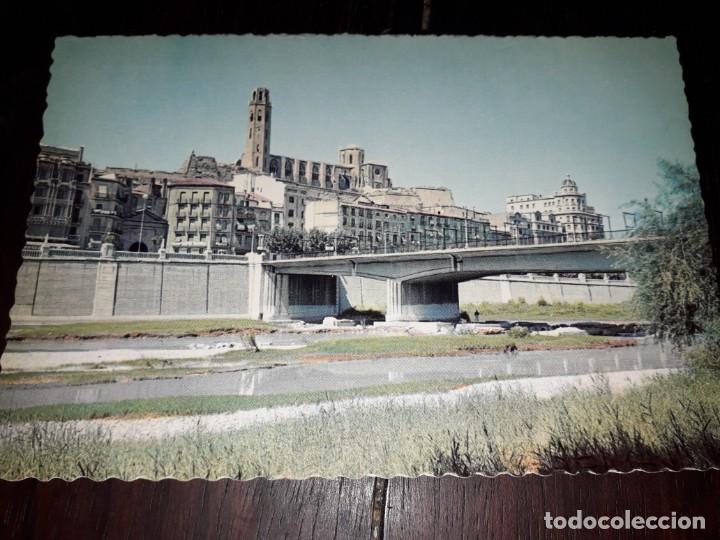 Postales: N&ordm; 40714 POSTAL LERIDA PUENTE SOBRE EL RIO SEGRE