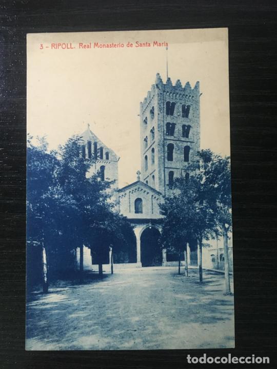 Postales: Ripoll - Postal Real Monasterio de Santa Maria - Thomas - Foto 1